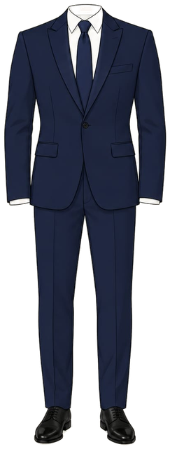 Navy suit